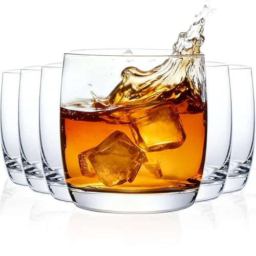 Safe Whiskey Glasses Set of 6 6 Count Organic