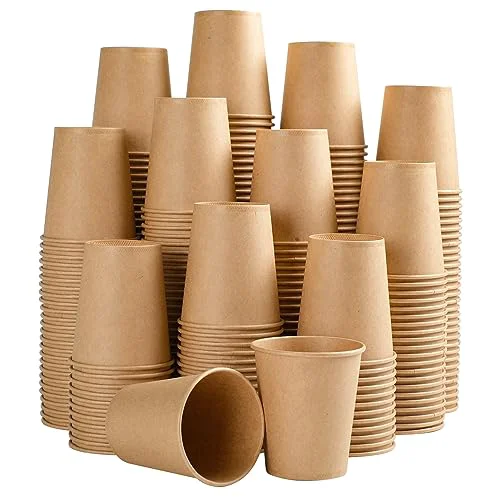 Efficient 400 Pack 5 oz Kraft Paper Cups 400 Count Fashionable