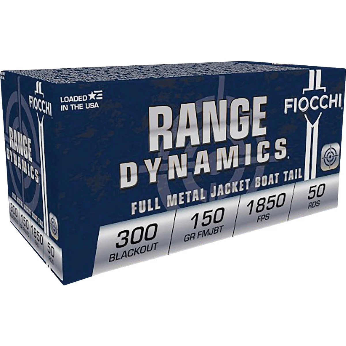 Clean Fiocchi .300 Blackout 150 Grain FMJBT Centerfire Ammunition Cartridges Fast