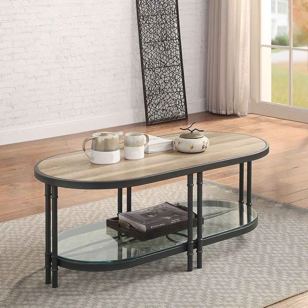 Smart Brantley – Coffee Table – Oak Sandy Black Verified