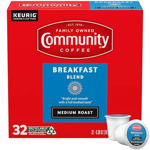 Solid Breakfast Blend Medium Roast Single Serve Keurig K 32 Count Genuine