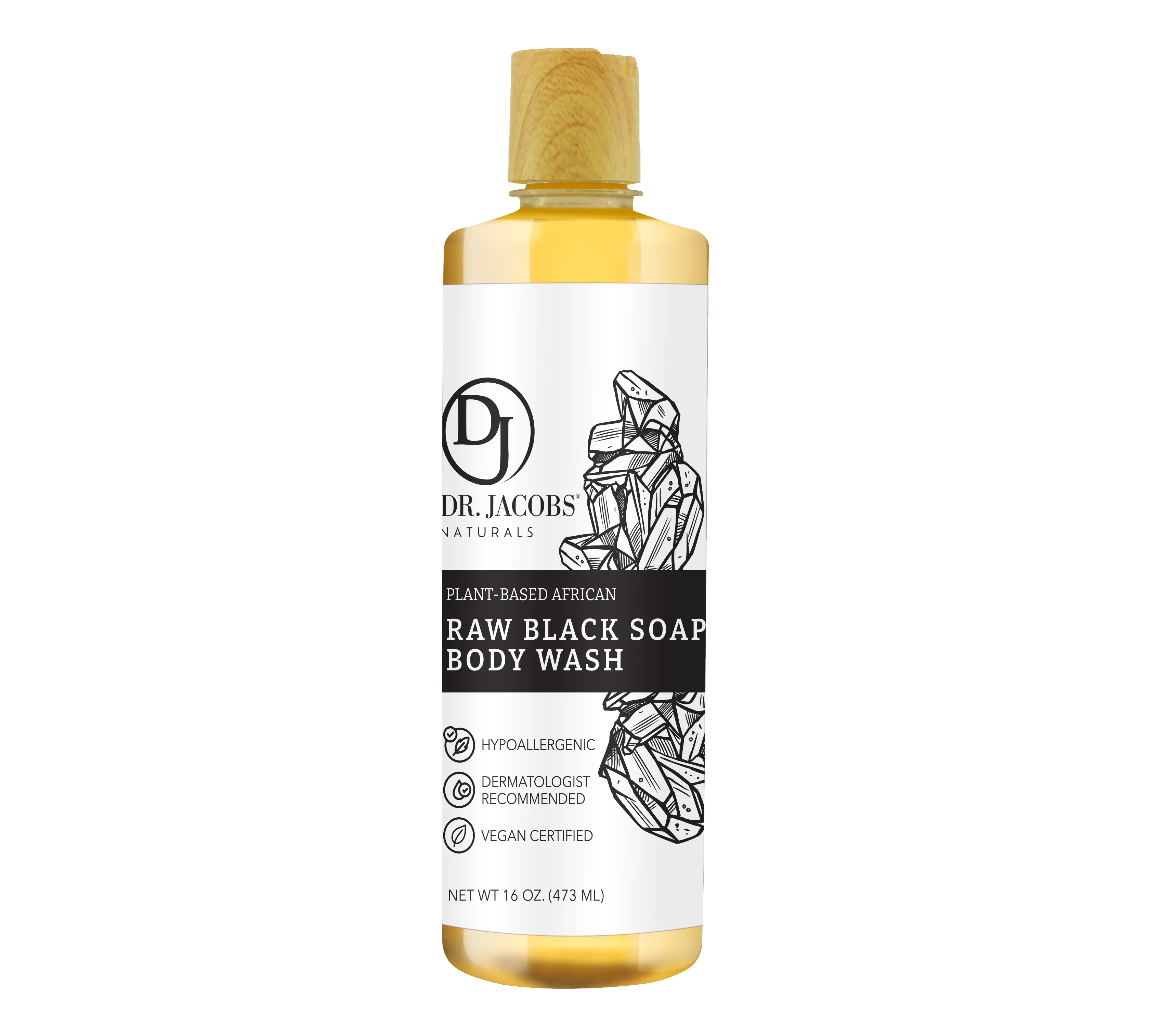 Dependable Dr. Jacobs Naturals African Black Soap Body Wash Unique