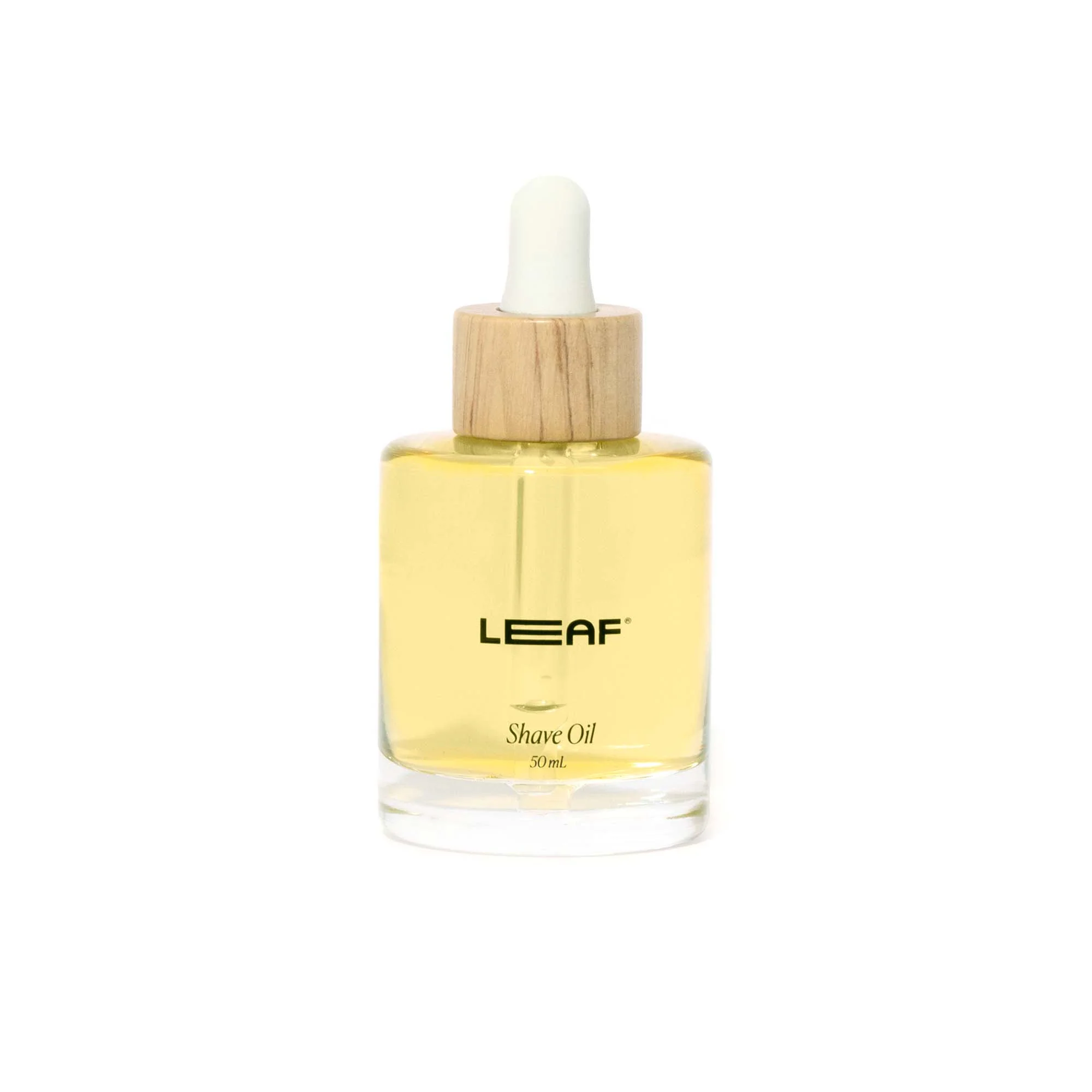 Breathable Leaf Shave Shave Oil with Dropper Unique