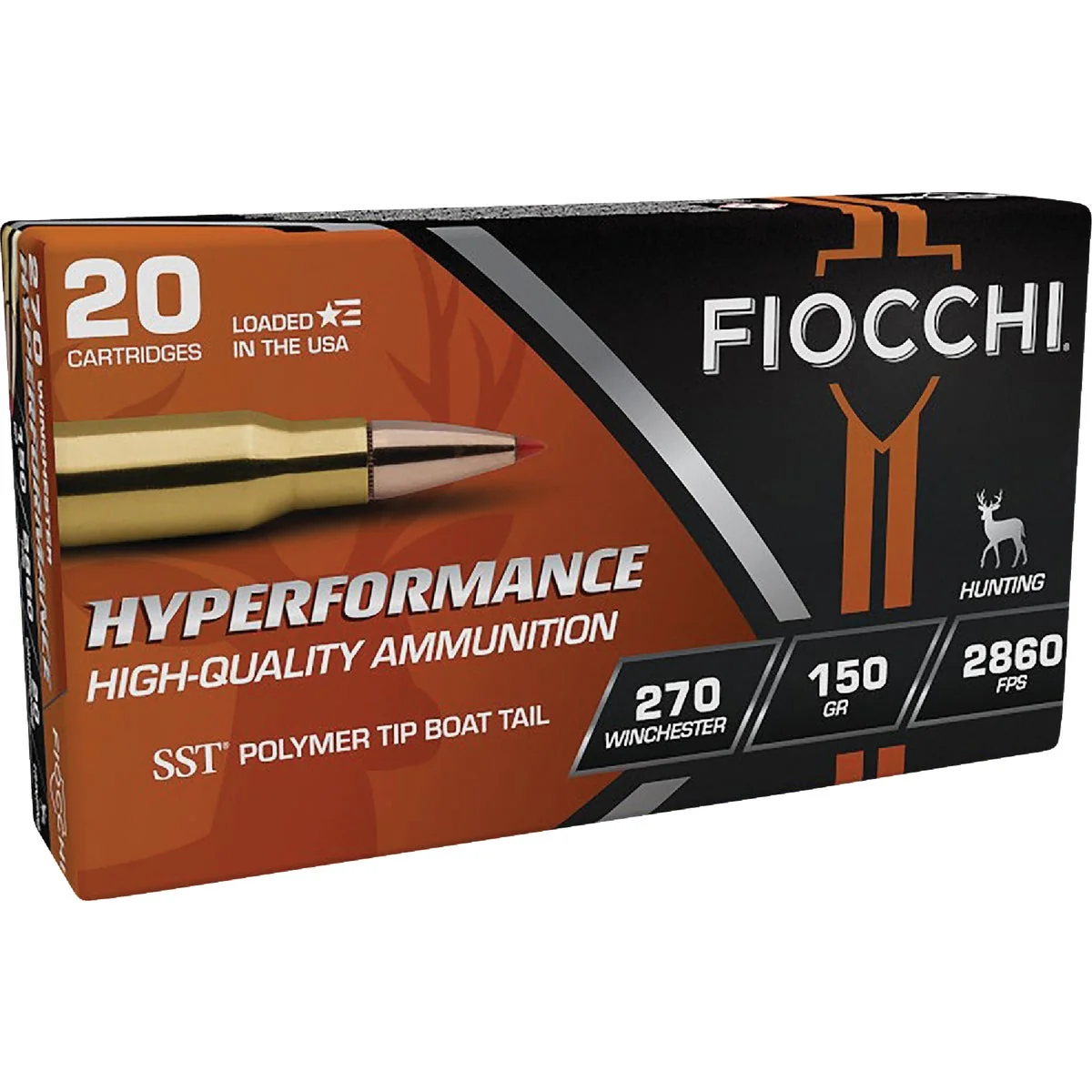 Modern Fiocchi .270 Win 150 Grain SST Centerfire Ammunition Cartridges Fashionable