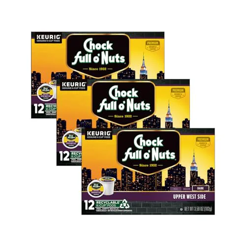 Secure Chock Full o’Nuts Upper West Side Coffee 36 Count Long-Lasting