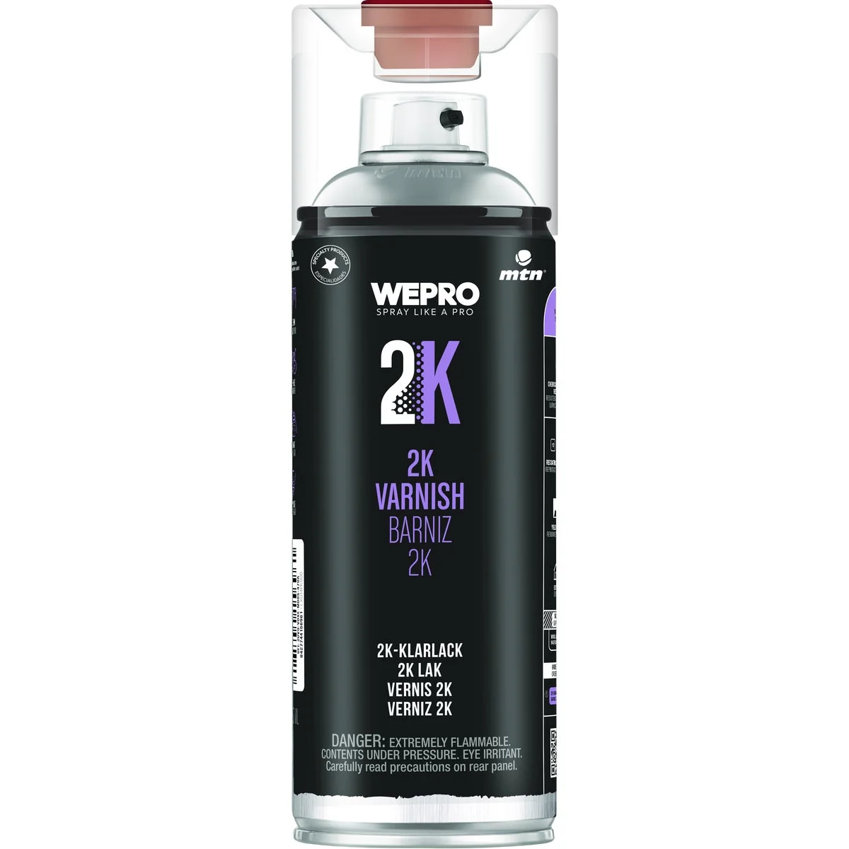Fast MTN WEPRO 400ml Gloss 2K Varnish Spray Paint Premium