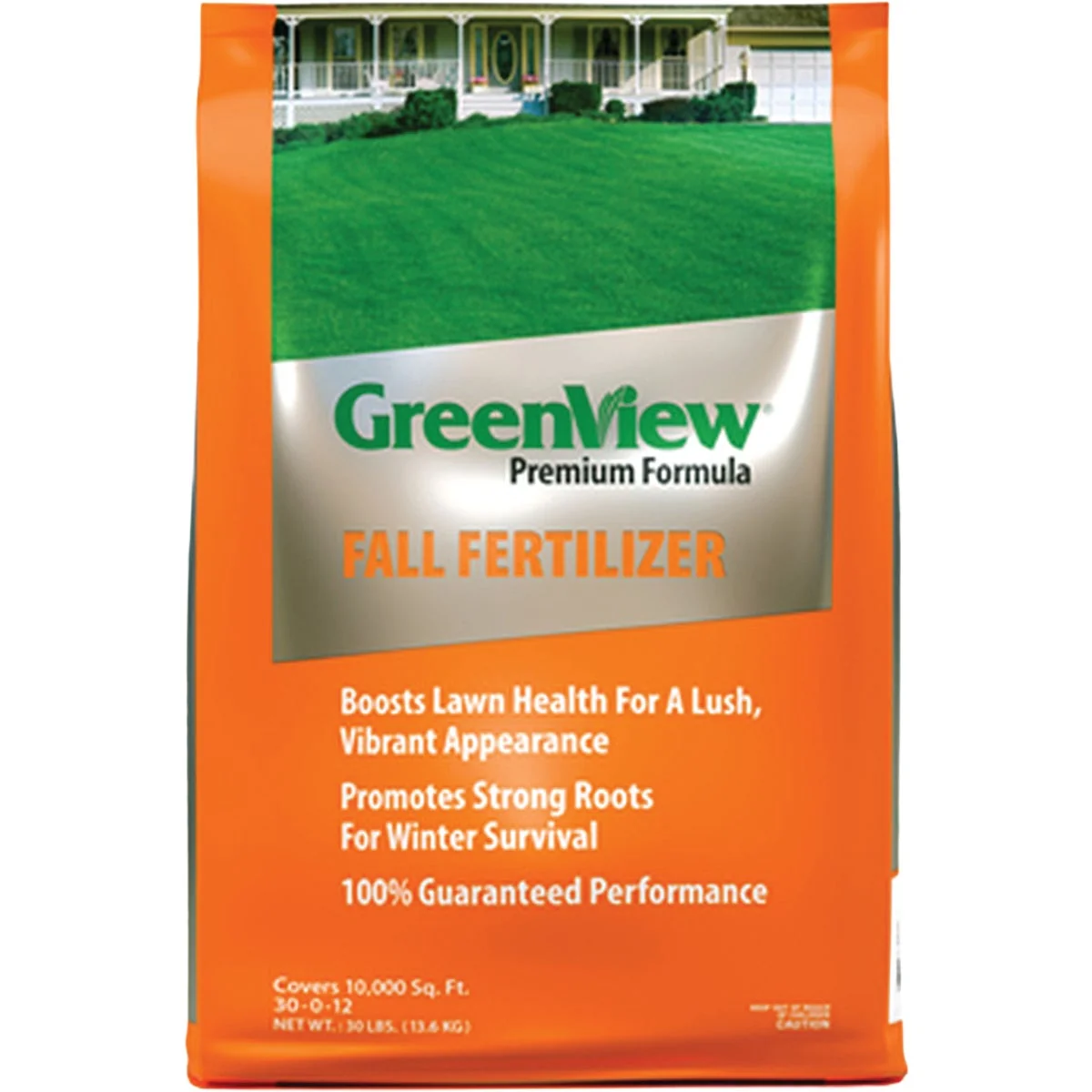 Refined GreenView Premium Formula 30 Lb. 30-0-12 Fall Fertilizer Sustainable