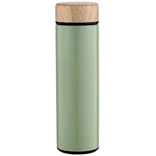 Elegant 15oz Water Bottle Stainless Steel Thermos Flask Functional