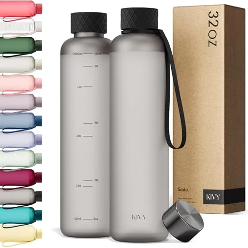 High-End Slim Water Bottle 32oz Tritan Fine