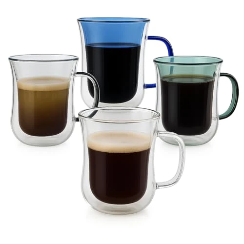 Durable Double Walled Colored Insulated Coffee Mugs 48 Count Specialty