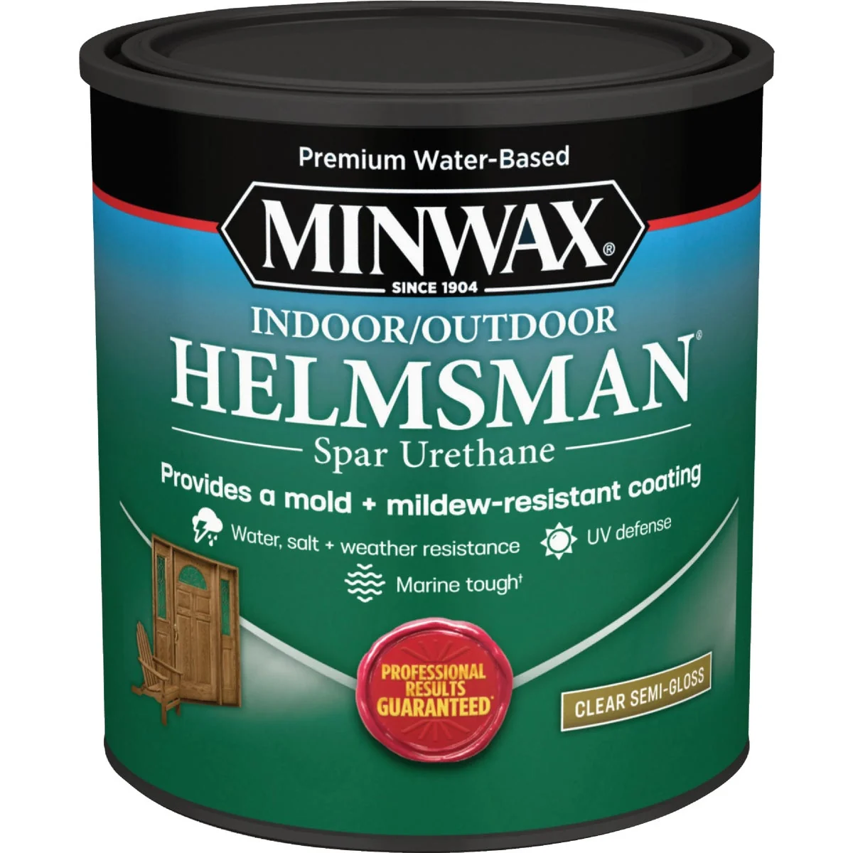 Casual Minwax Water Based Helmsman Indoor Outdoor Semi-Gloss Clear Spar Urethane 1 Qt. Reusable