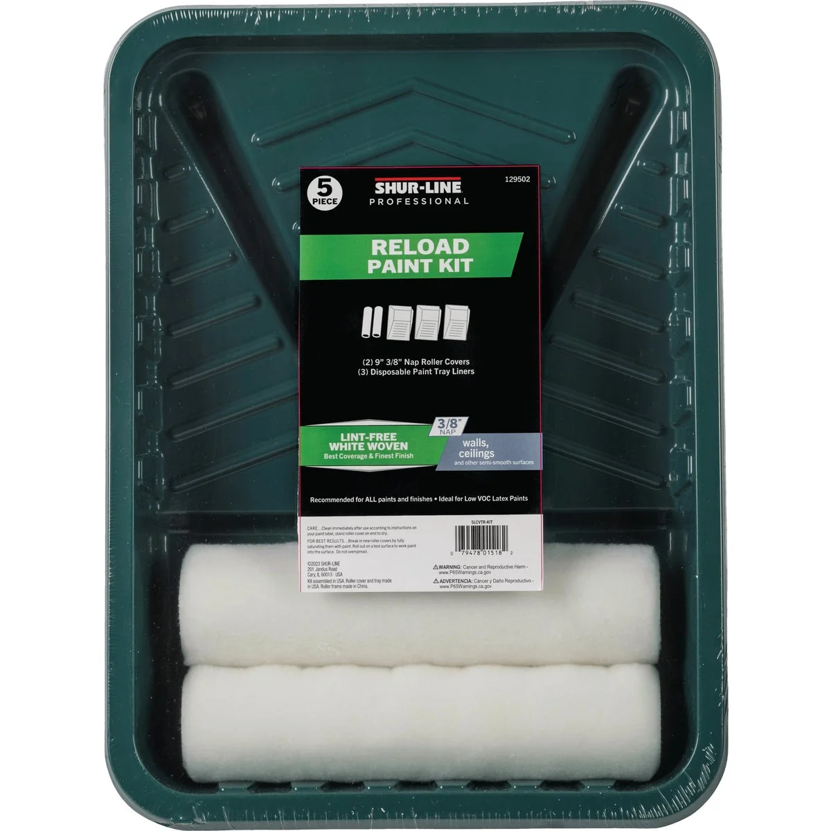 Breathable Shur-Line Professional Paint Roller Tray Set 5-Piece Long-Lasting