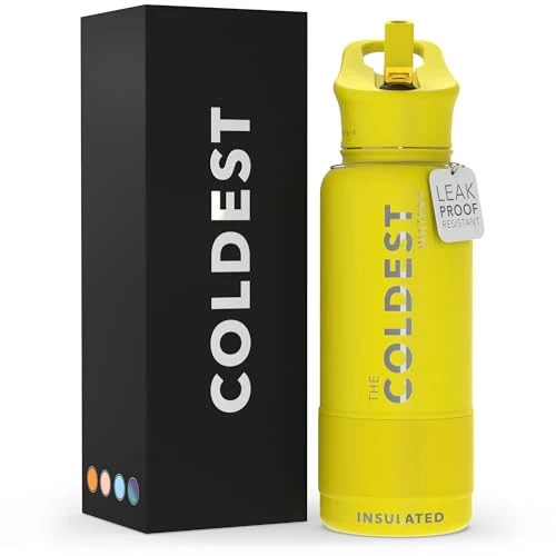 First-Class Coldest Insulated Water Bottle with Straw Lid Comfortable