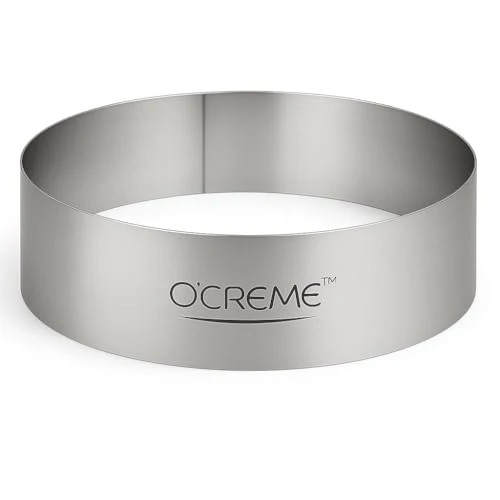 Quality Stainless Steel Cake Ring Mold for Baking 14×3 Inch Contemporary