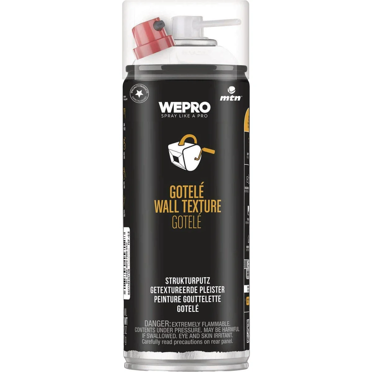 Exclusive MTN PRO 400ml Gotele Wall Texture Spray Paint Comfortable