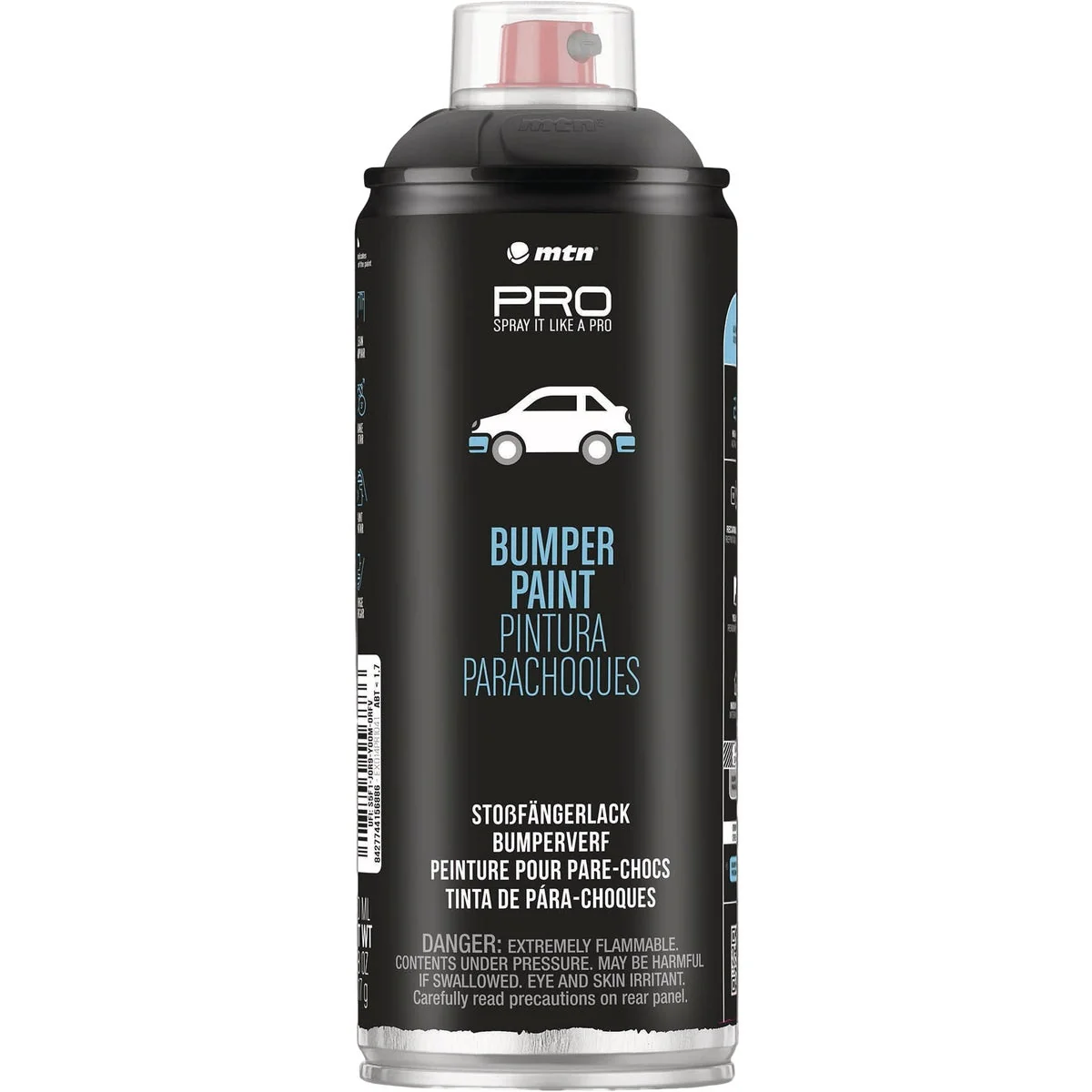 Smooth MTN WEPRO 400ml Black Textured Bumper Spray Paint Solid