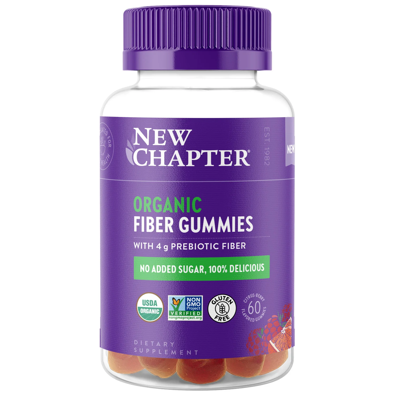 Responsible New Chapter Organic Fiber Gummies Contemporary
