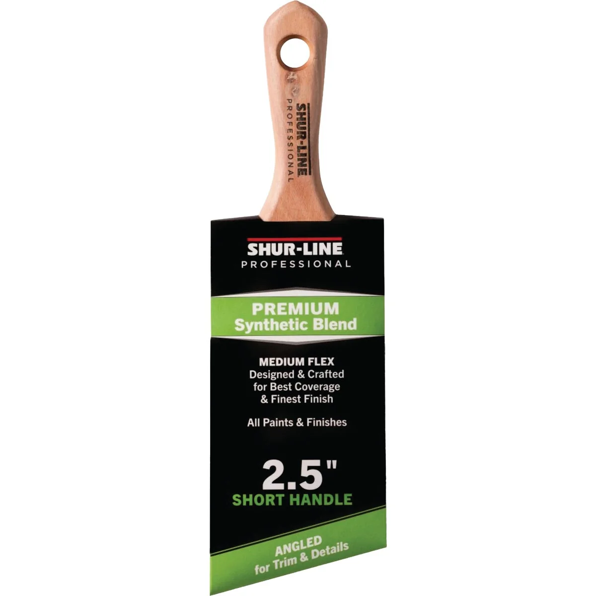 Genuine Shur-Line Pro 2 1 2 In. Short Angle Paint Brush Soft
