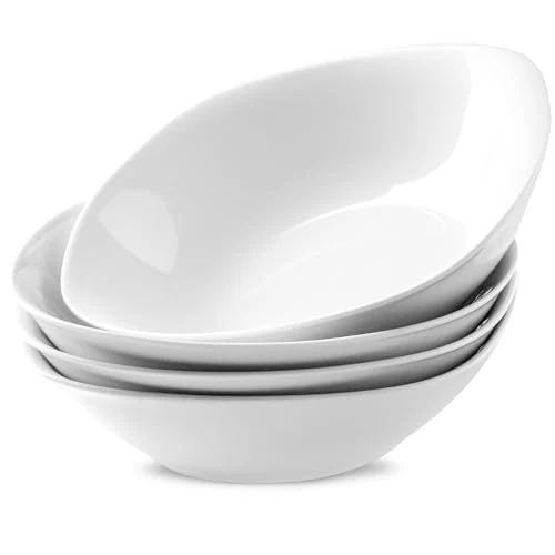 First-Class 4pcs Large Pasta Bowls 4 Count Green