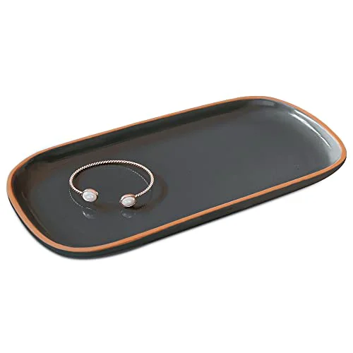Healthy Mora Ceramic Decorative Tray Secure