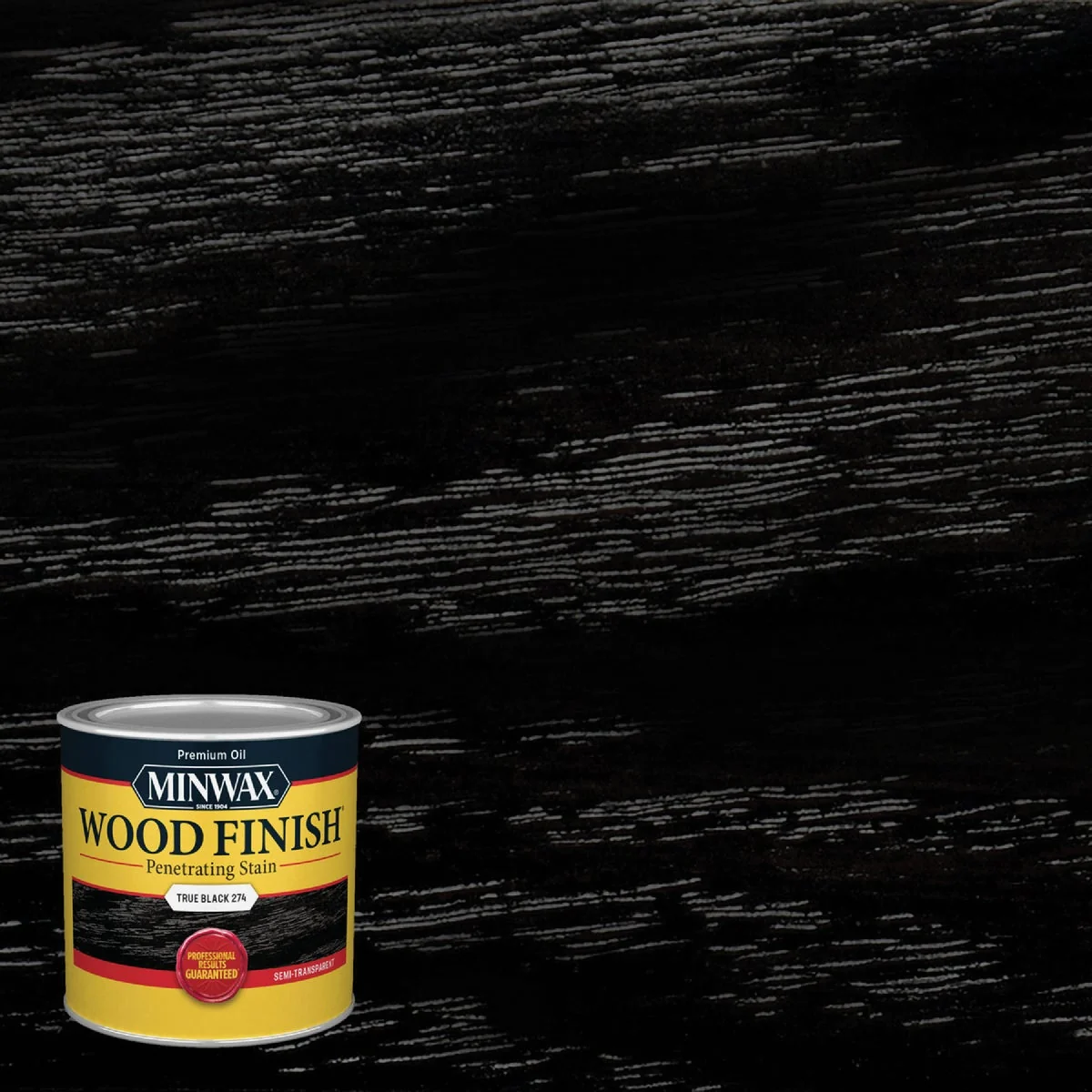 Relaxed Minwax 1 2 Pt. True Black Wood Finish Superior