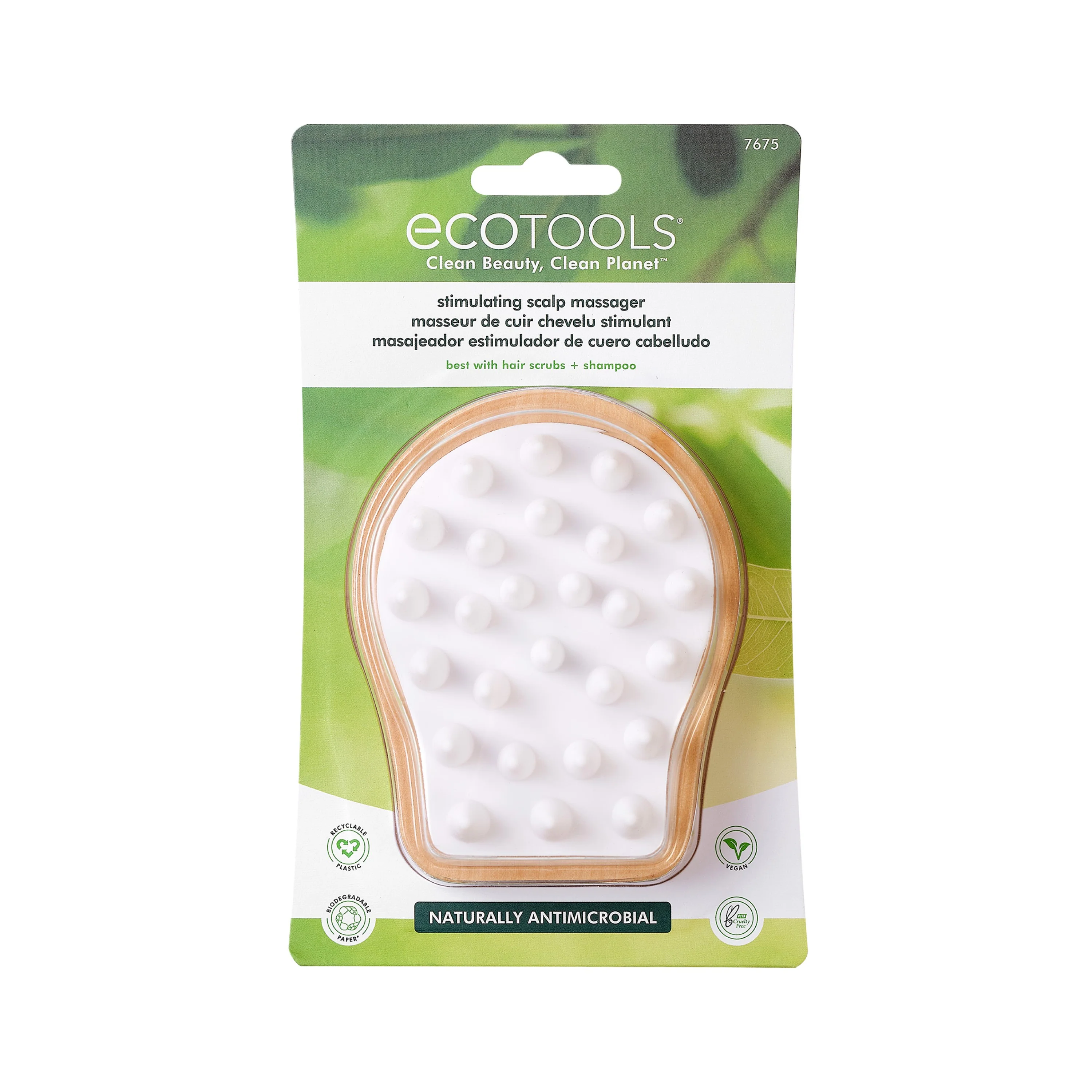 Fine Crafted EcoTools Shower Scalp Massager Stylish