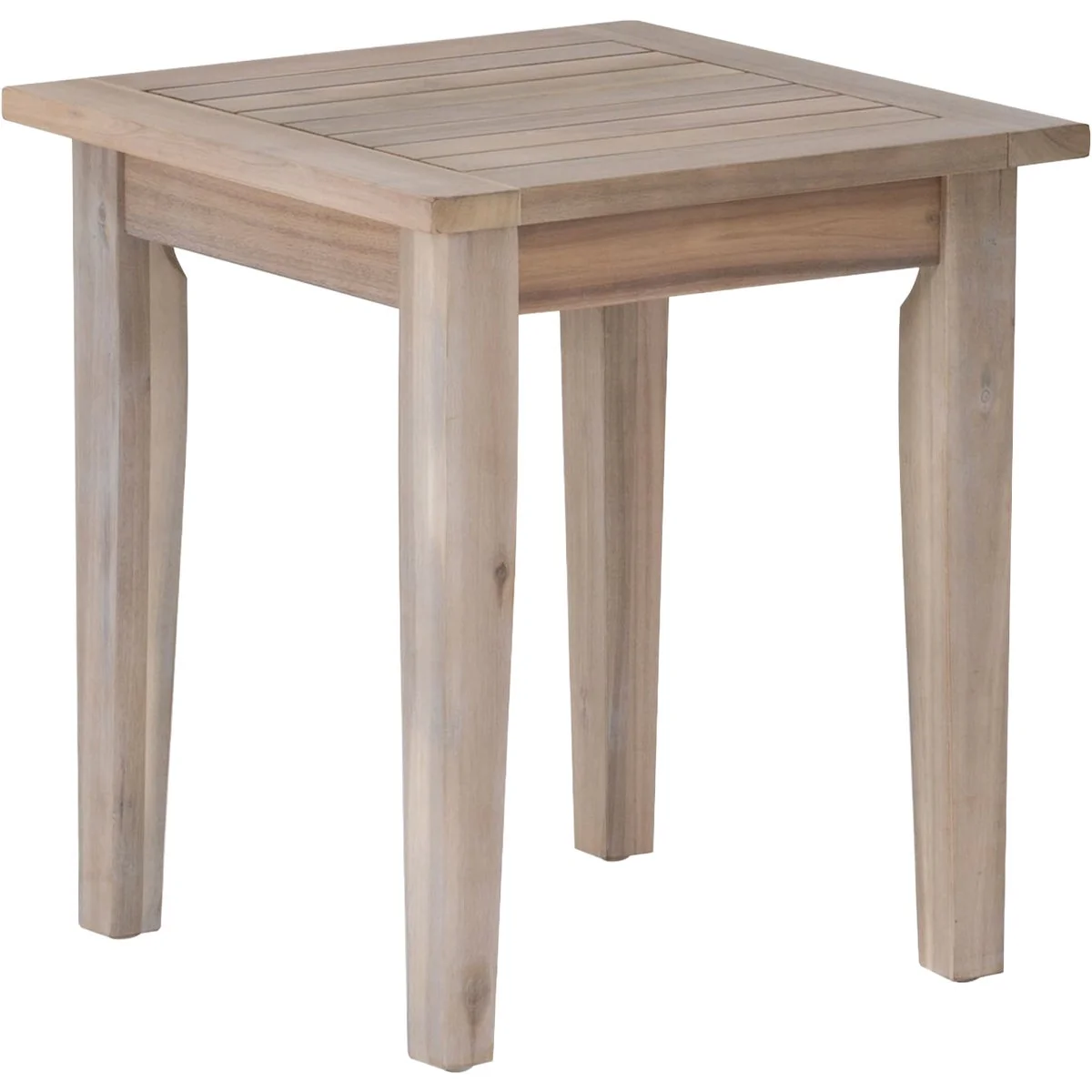 Premium Linon Svana 18 In. Square Natural Finish Wood Side Table Environmentally Friendly