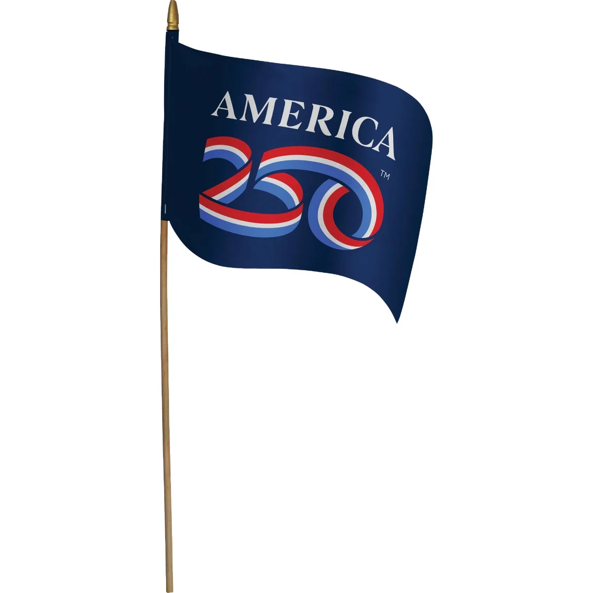 High-Performance Valley Forge America 250 Stick Flag Display Premium