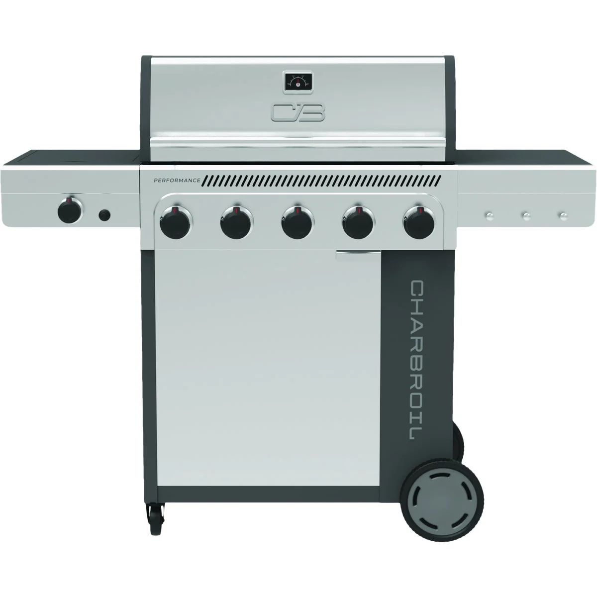 Exceptional Char-Broil Performance Series 5-Burner 36 000 BTU LP Gas Cabinet Grill Innovative