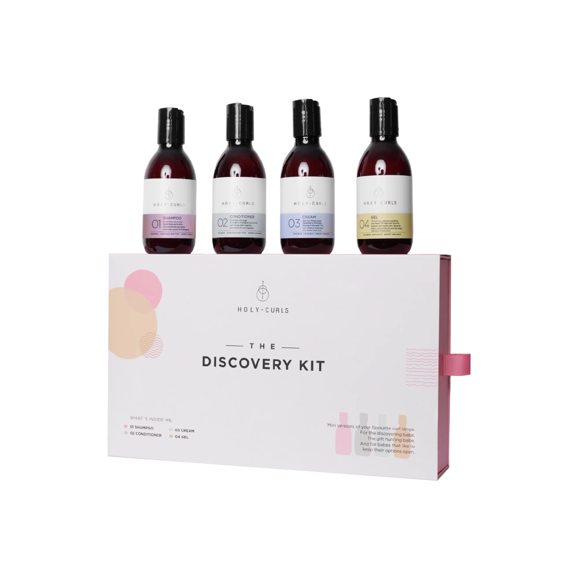Clean Holy Curls Discovery Kit Refined