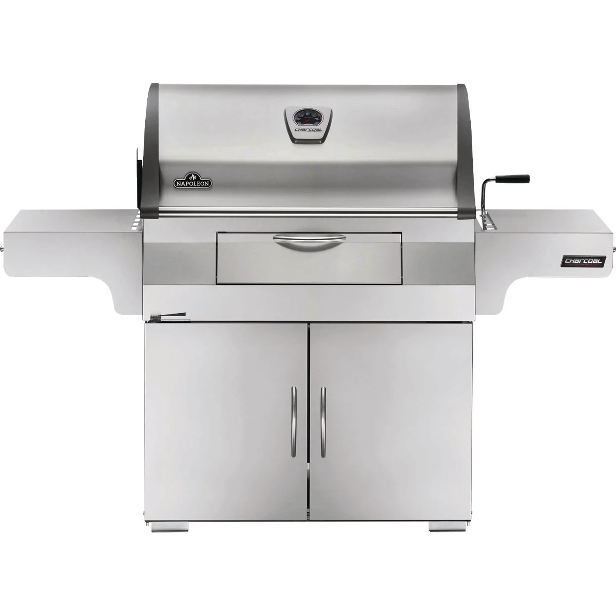 Napoleon Professional Charcoal Grill Stainless Steel Safe