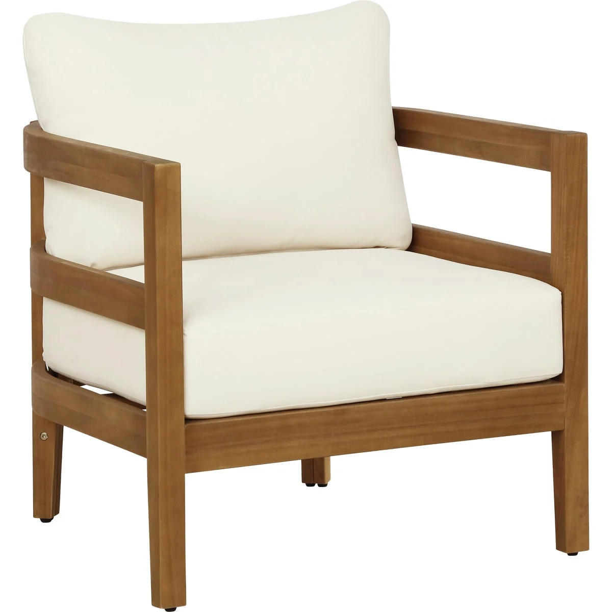 Refined Linon Cape May Wood Club Chair User-Friendly