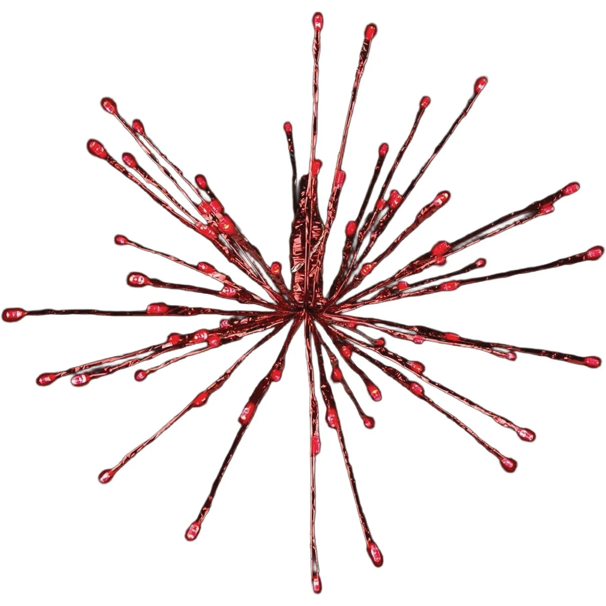 Fast Holiday Bright Lights 16 In. Red LED with Red Wrap Radiant Blast Light Certified