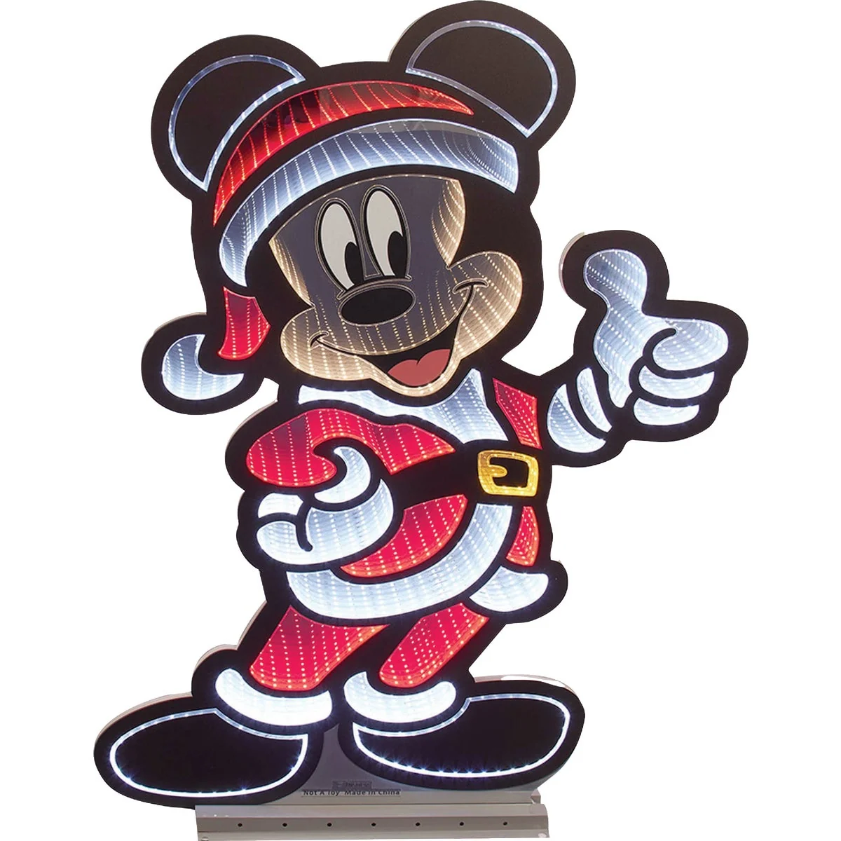 Dependable Kurt Adler Disney Mickey Mouse 35.4 In. Outdoor Infinity Light Recyclable