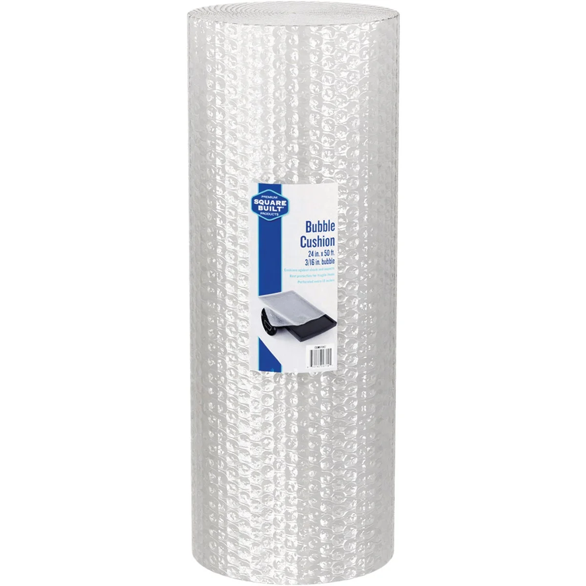 Selected Square Built 24 In. x 50 Ft. x 3 16 In. Thick Bubble Cushion Wrap Official