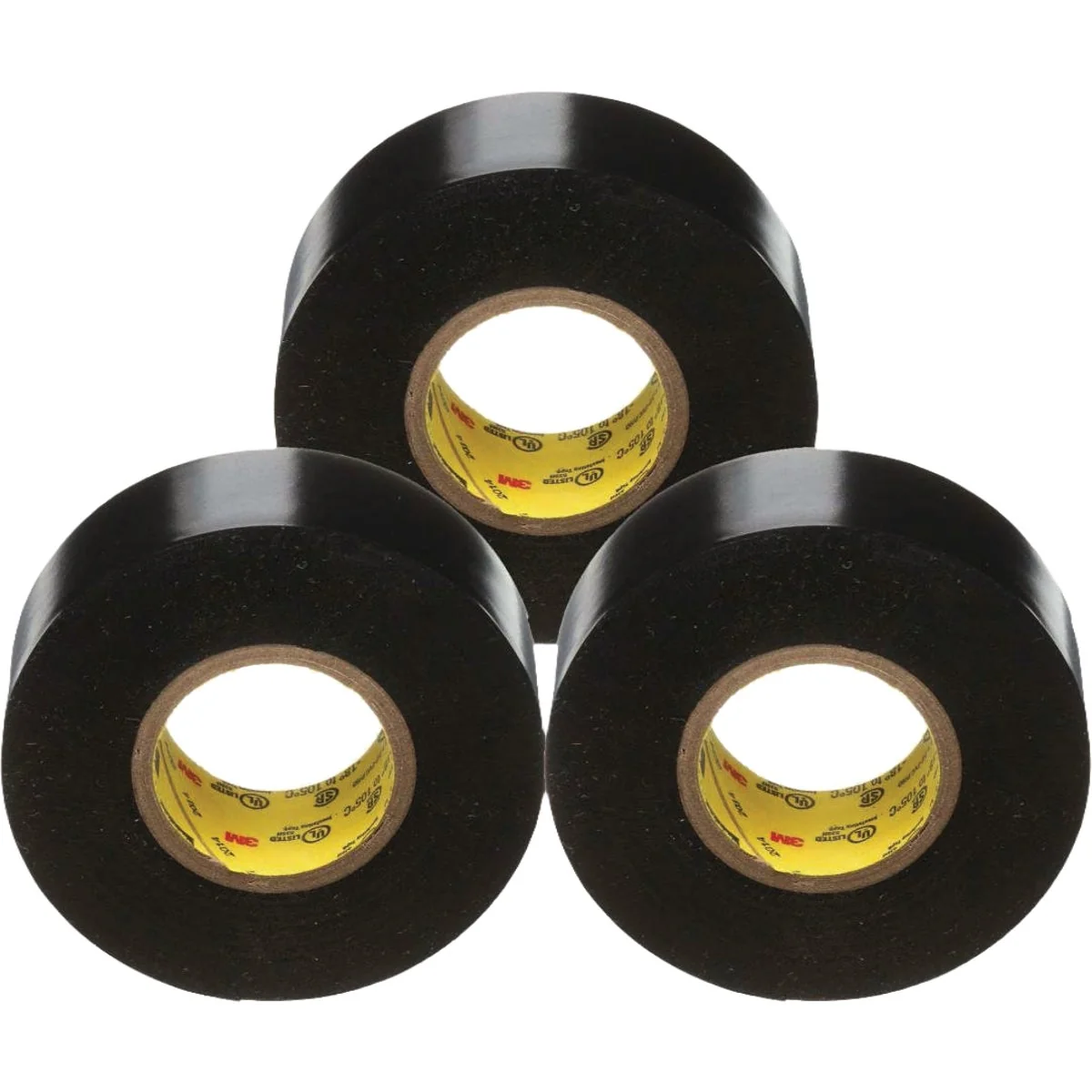 Green Scotch Super 33 3 4 In. x 66 Ft. Black Vinyl Electrical Tape Environmentally Friendly