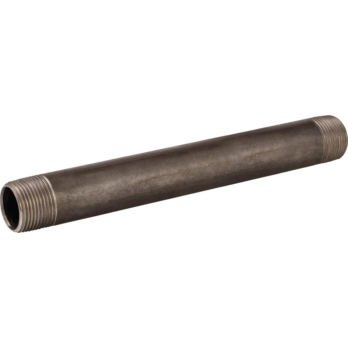 Unique Southland 1 In. x 10 In. Black Steel Schedule 40 Nipple Recyclable