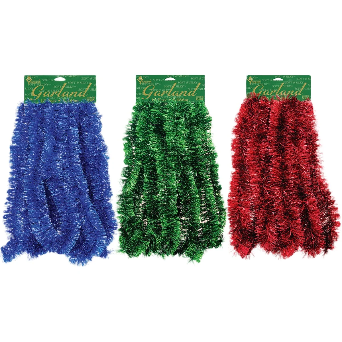 Functional FC Young 15 Ft. Colored Garland User-Friendly