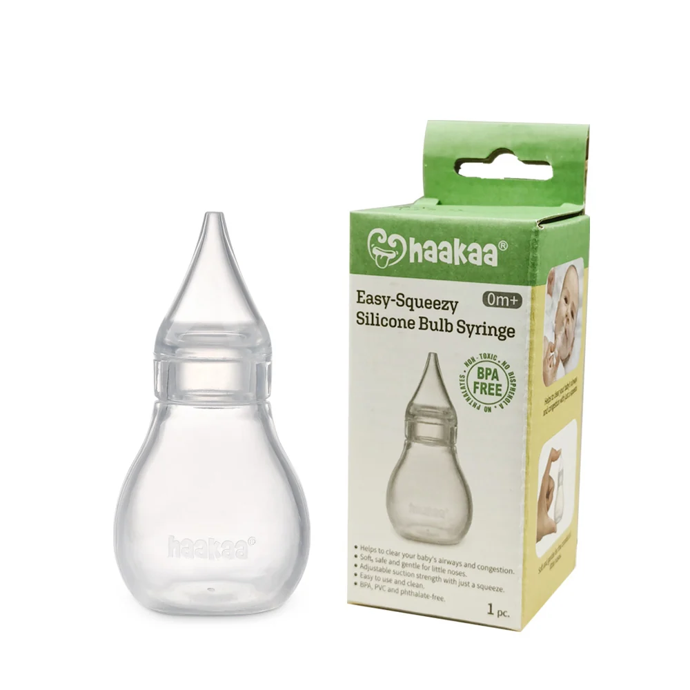 Versatile Haakaa Silicone Baby Nasal Aspirator Crafted