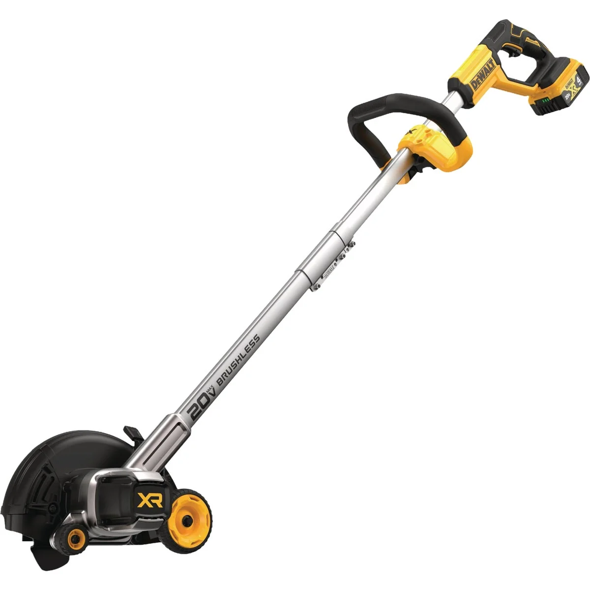 Clean DEWALT 20V Max 7.5 In. Cordless Lawn Edger Kit with 4.0 Ah Battery Charger Carefully Designed