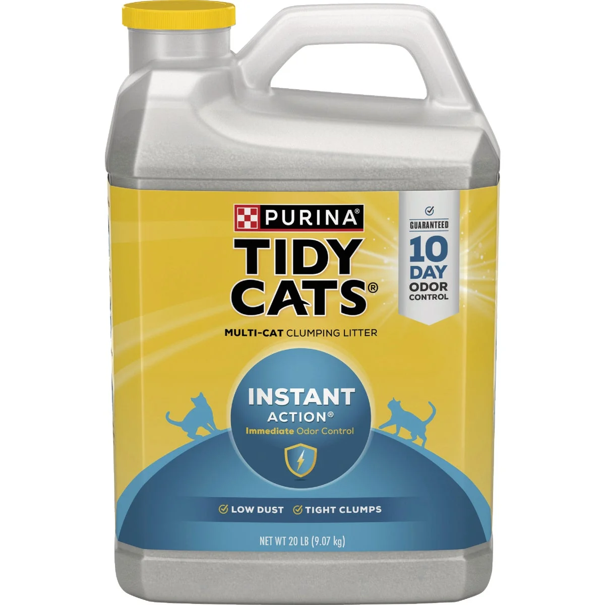 Solid Purina Tidy Cats 20 Lb. Clumping Instant Action Cat Litter Functional