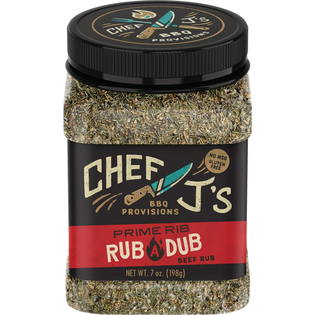 Reusable Chef J’s Rub-A-Dub 7 Oz. Prime Rib Rosemary Rub Modern