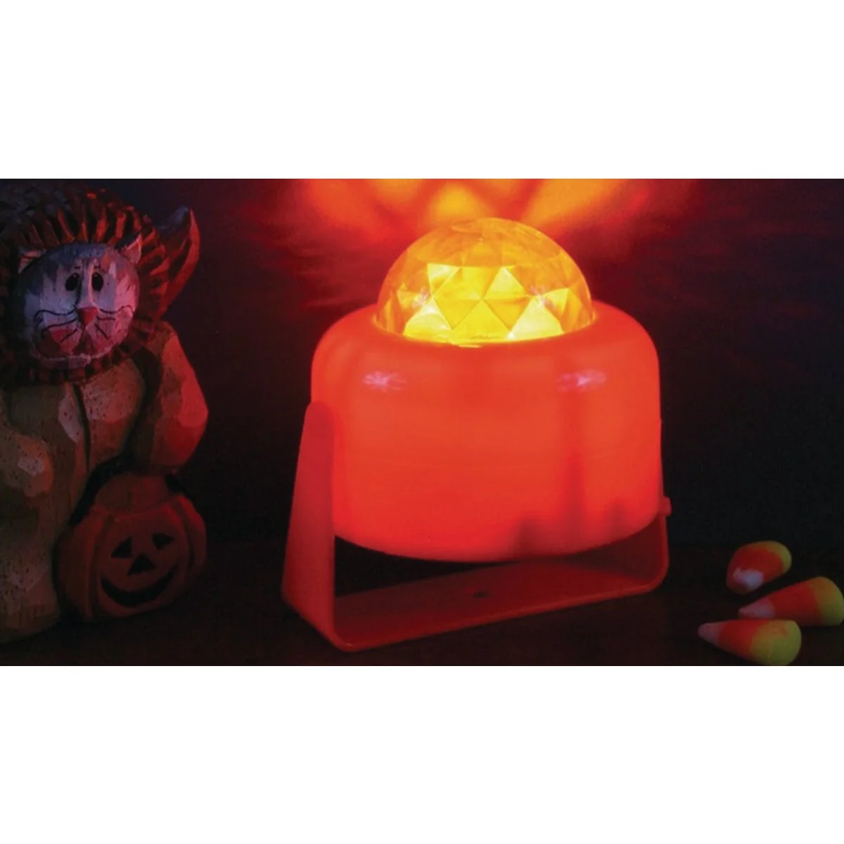 Casual Fun World Flaming Pumpkin Light Secure