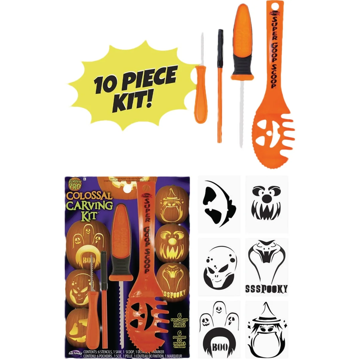 Durable Fun World Colossal Carving Kit Comfortable