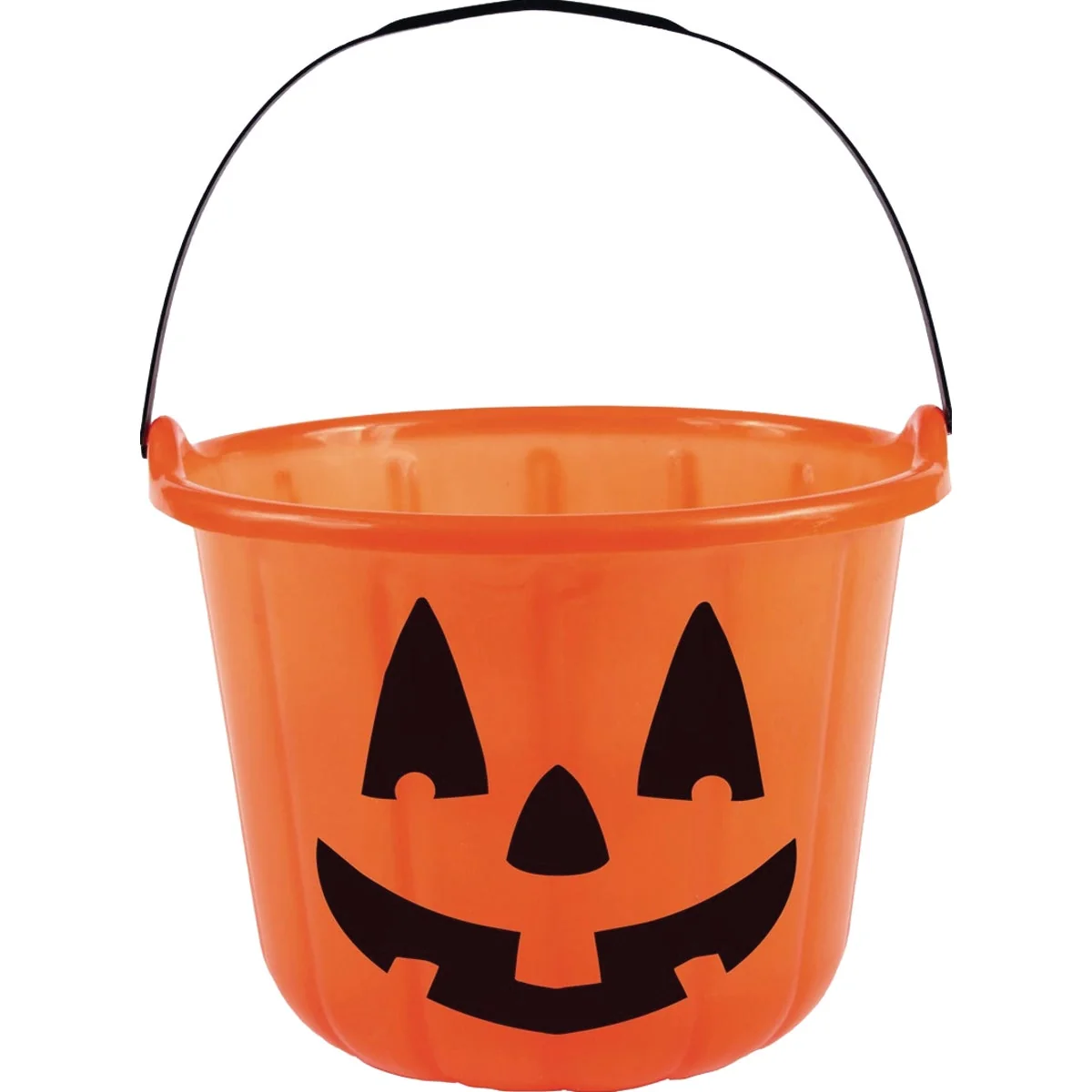 Responsible Fun World 7 In. W. x 9 In. H. Trick Or Treat Pumpkin Bucket Original