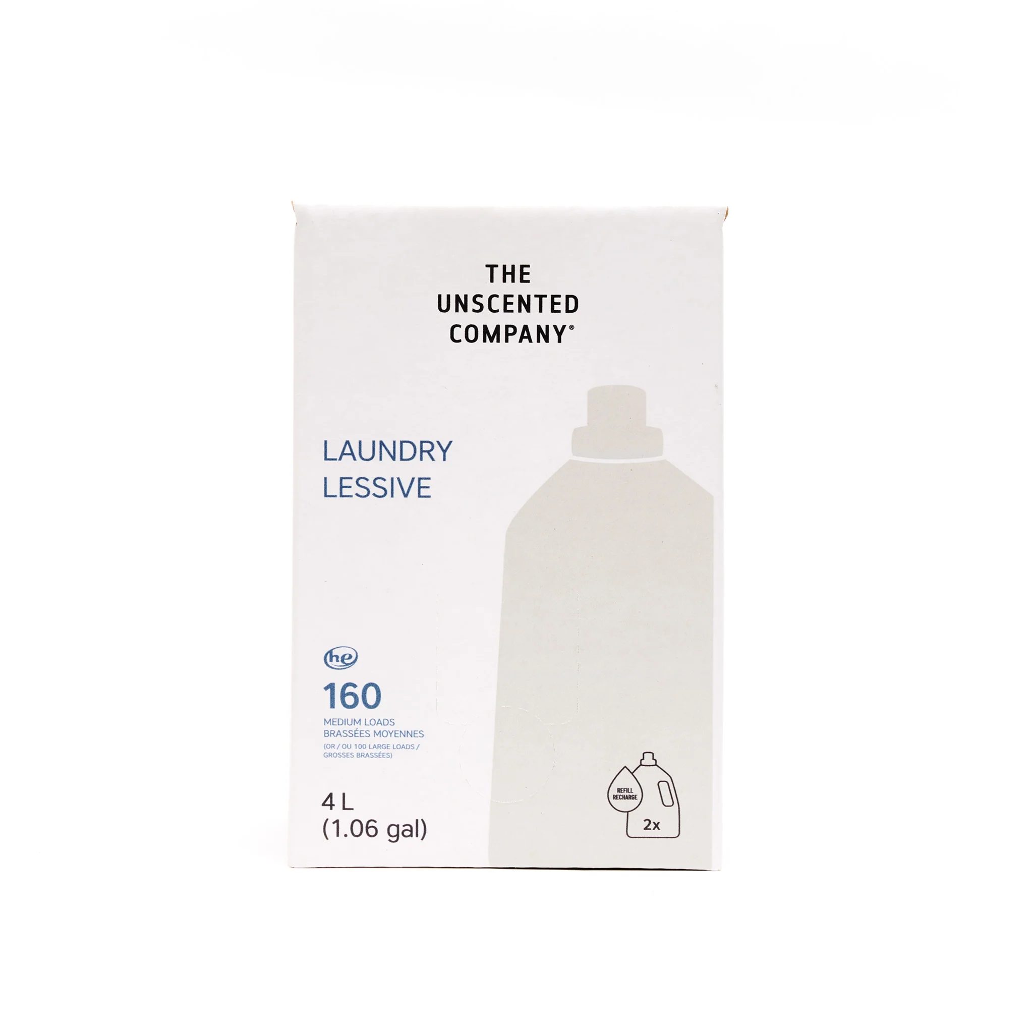 Effective The Unscented Company Laundry Detergent Refill Relaxed