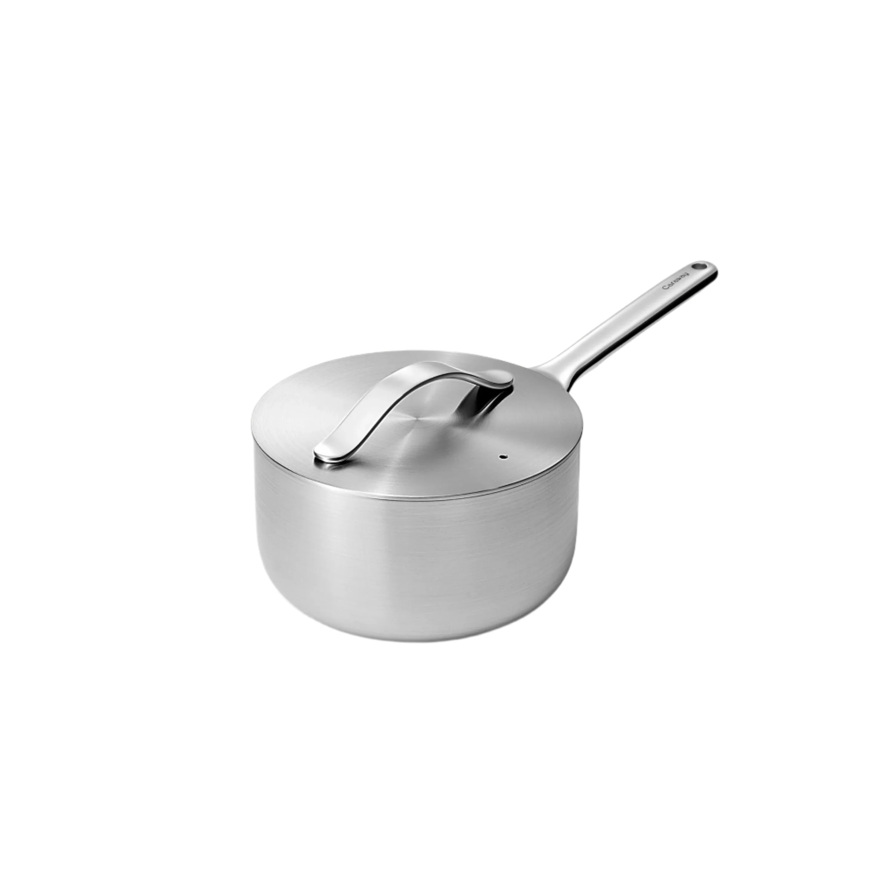 Crafted Caraway Stainless Steel Sauce Pan 3 qt Unique