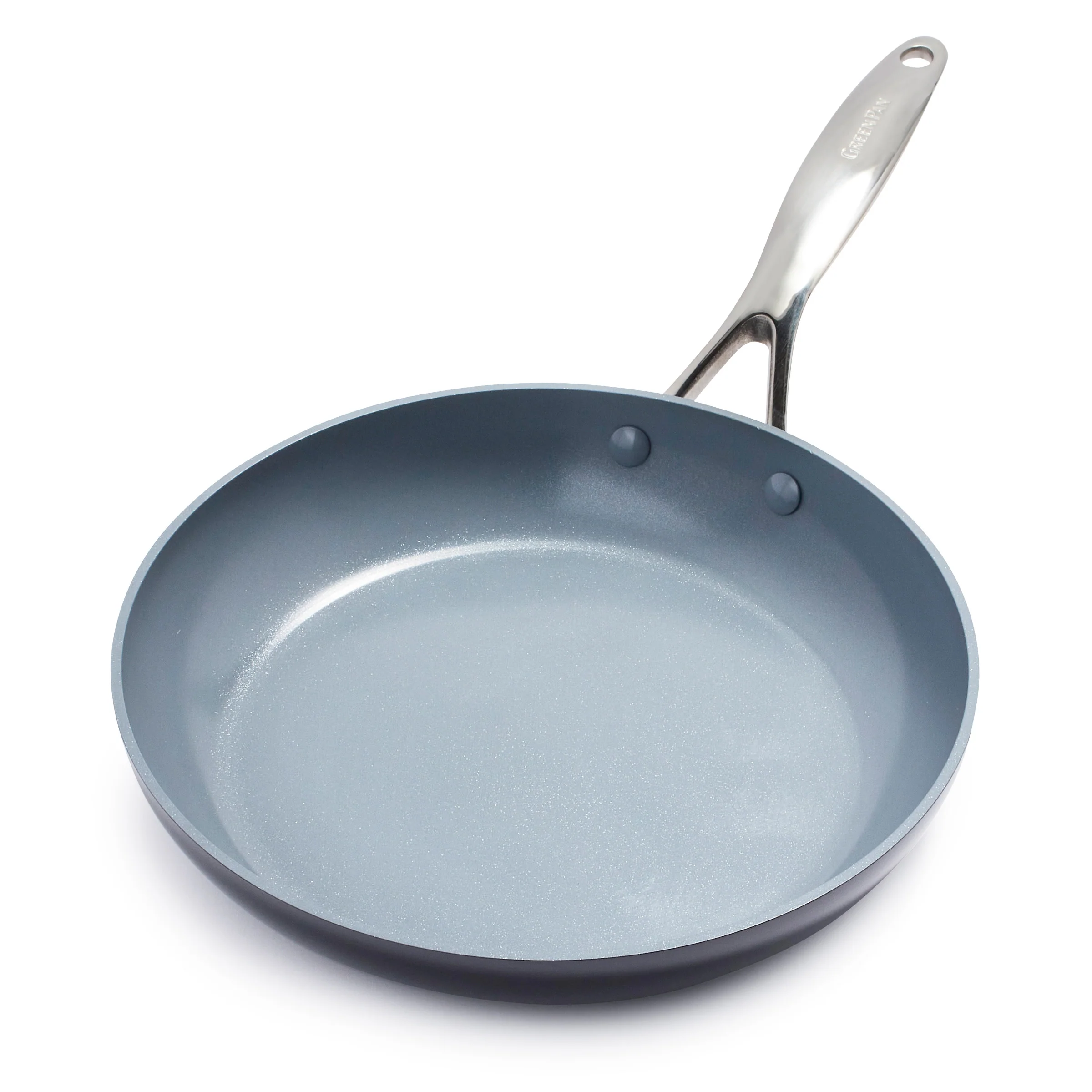 GreenPan Valencia Pro Ceramic Nonstick Hard Anodized Fry Pan 12 Practical