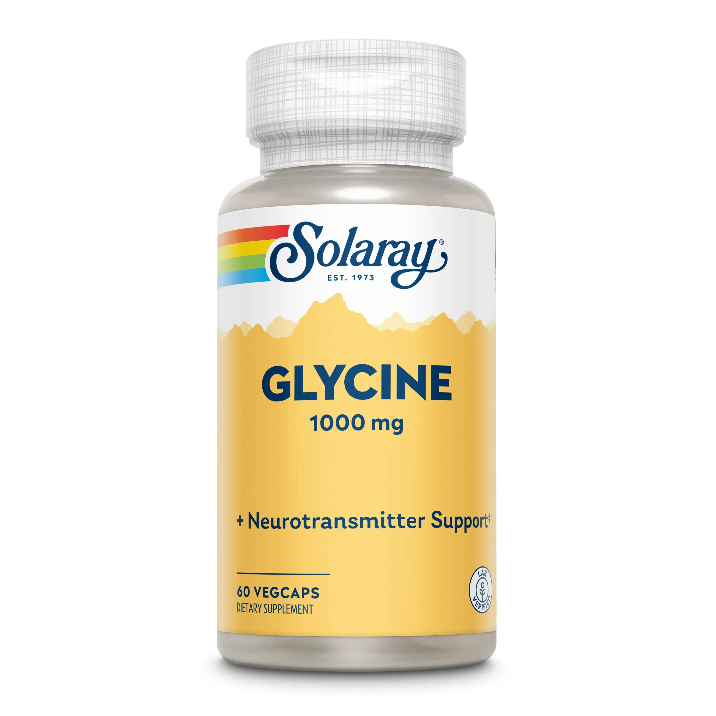 Innovative Solaray Glycine Veg Capsule 1000 mg Consistent