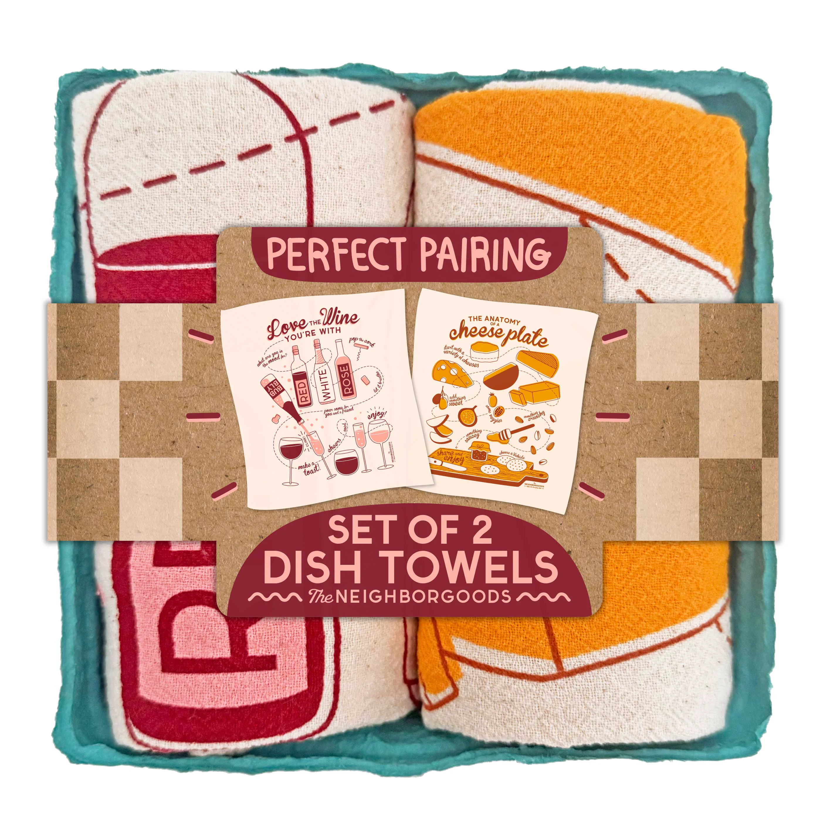 Premium The Neighborgoods Dish Towel Set High-Performance